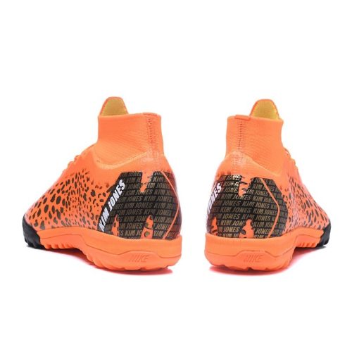 fodboldstøvler Nike Mercurial SuperflyX 6 Elite TF - CR7 Sort Orange_6.jpg